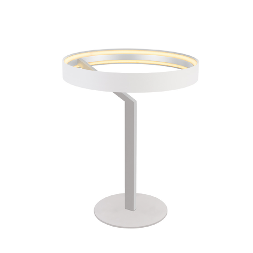 ROLLIE – настолна лампа от пясъчно бял алуминий, LED SMD 29W, димируема, 2700K, 1450 lm, IP20, 385 × 485 мм