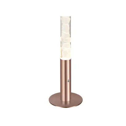 OASIS – настолна лампа от бронзов алуминий, LED COB 7W, димируема, 2700K, 350 lm, IP20, 150 × 150 × 380 мм