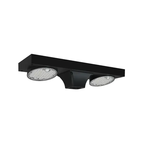ALVIO – LED уличен соларен осветител с двоен въртящ се модул и интелигентен сензор, 40W, 2CCT 3000K–4000K, IP65, 140° × 70°, Ra ≥ 80 - изображение 2