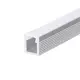 REGO ALUMINIUM PROFILE CEILING / WALL  WITH OPAL DIFFUSER 2m/pc