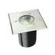 LED квадратен COB вграден спот за земя 7 W — 450 lm, 3000 K, IP67