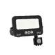 LED SMD черен прожектор със сензор 20 W — 3 CCT, ~2000 lm, IP66
