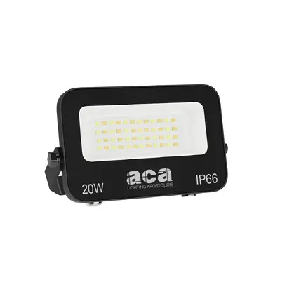 LED SMD BLACK FLOOD LUMINAIRE 20W 3CCT 2000LM 185-265V RA>80 IP66