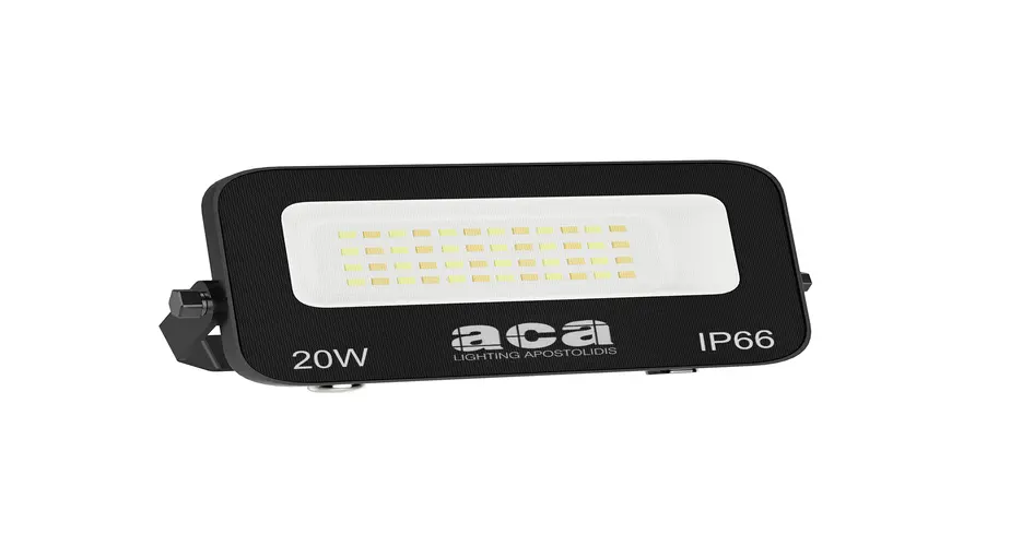 LED SMD BLACK FLOOD LUMINAIRE 20W 3CCT 2000LM 185-265V RA>80 IP66
