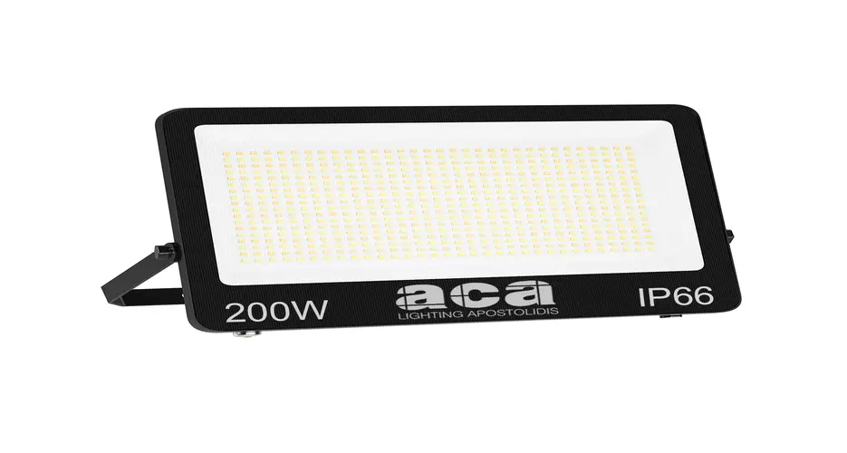 LED SMD черен прожектор 200 W — 3 CCT, 20000 lm, IP66