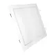 P/O КВАДРАТЕН БЯЛ ВГРАДЕН LED SLIM ПАНЕЛ 20W 3000K 1440Lm 230V 225X225 Ra80