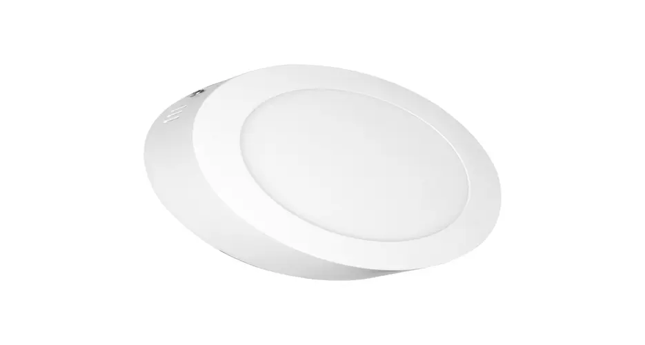 P/O КРЪГЪЛ БЯЛ ВГРАДЕН LED SLIM ПАНЕЛ 14W 3000K 950Lm 230V Φ172 Ra80