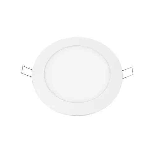 P/O LED SLIM PANEL WHITE ROUND REC. 12W 4000K 1100Lm Φ170 230V AC Ra80
