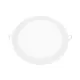 P/O LED SLIM PANEL WHITE ROUND REC. 18W 6500K 1750Lm Φ220 230V AC Ra80