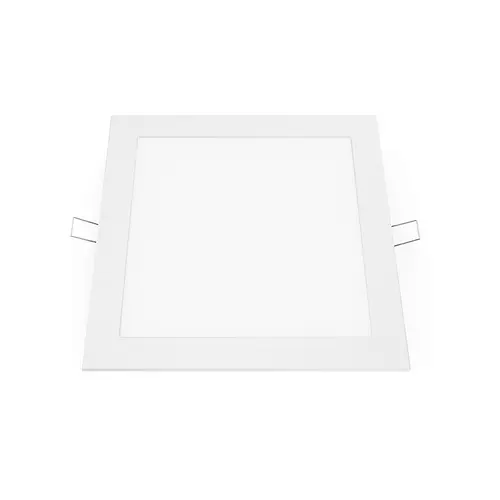 P/O LED SLIM PANEL WHITE SQUARE REC. 18W 6500K 1750Lm 223mm 230V AC Ra80