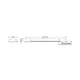 P/O LED LINEAR LUMINAIRE 18W 1450LM 4000K 120° 230V AC IP44 Ra>80 30.000HRS - изображение 2