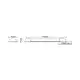 P/O LED LINEAR LUMINAIRE 36W 2900LM 6000K 120° 230V AC IP44 Ra>80 30.000HRS - изображение 2