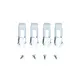 P/O KIT OF 4 SPRINGS FOR RECESSED INSTALLATION-LEDBACK LIT PANEL
