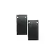 MATTE BLACK END CUPS(SET OF 2 PCS) FOR SURFACE/RECCESED MAGNETIC TRACK WITH SCREWS