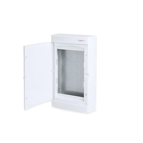 ТАБЛО ЗА ПОВЪРХНОСТЕН МОНТАЖ ЗА IT, БЯЛА ВРАТА- 3 РЕДА IP40 485X287X112mm
