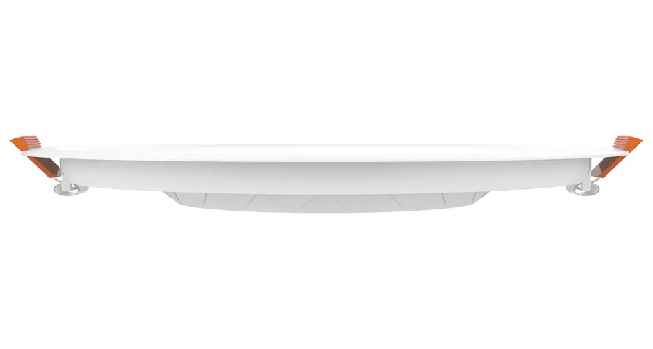 P/O LED PANEL WHITE ROUND 22W 3000K 2150Lm  Φ225x28mm 230V AC Ra80 - изображение 2