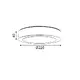 P/O ROUND W  CEIL LED SLIM PANEL 20W 3000K 1440Lm 230V Φ225 Ra80 - изображение 2