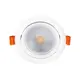 ВГРАДЕН LED COB КРЪГЪЛ SLIM ПАНЕЛ 10W 24° 4000K 850Lm 230V Φ85 Ra80