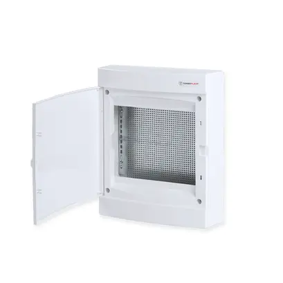 ТАБЛО ЗА ПОВЪРХНОСТЕН МОНТАЖ ЗА IT, БЯЛА ВРАТА- 2 РЕДА IP40 361X287X112mm