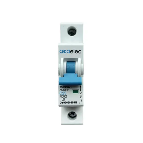 MCB 1P C25 6KA 1M
