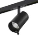 AI META II MAGNETIC TRACK BLACK ALUMINUM SPOT WITH DUAL SENSOR & BLUETOOTH 15W RGBW 45-48V 36° D70 × 135mm