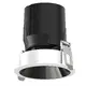 AI LULU DOWNLIGHT BLACK ALUMINUM WITH SINGLE SENSOR & BLUETOOTH 7W RGBW 220–240V 24° D85 × 92MM