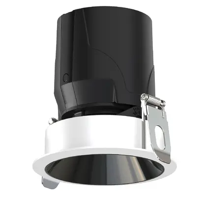 AI LULU DOWNLIGHT BLACK ALUMINUM WITH SINGLE SENSOR & BLUETOOTH 7W RGBW 220–240V 24° D85 × 92MM