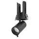 AI META II RECESSED BLACK ALUMINUM SPOT WITH DUAL SENSOR & BLUETOOTH 30W CCT 220–240V 36° D80×160mm