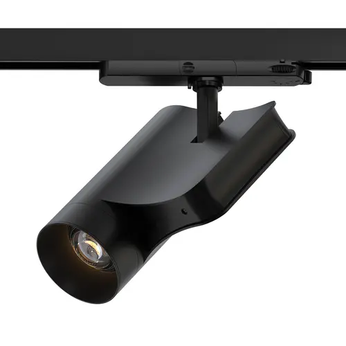 AI SARA TRACK BLACK ALUMINUM SPOT WITH DUAL 4-WIRE SENSOR & BLUETOOTH 35W RGBW 220–240V 36° 186 × 175 × 150mm