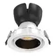 AI LUKA DOWNLIGHT BLACK ALUMINUM WITH SINGLE SENSOR & BLUETOOTH 30W RGBW 220–240V 24° D135 × 128mm