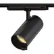 AI META II TRACK BLACK ALUMINIUM SPOT WITH DUAL SENSOR 4 WIRES & BLUETOOTH 15W RGBW 220-240V 36° D70x135mm