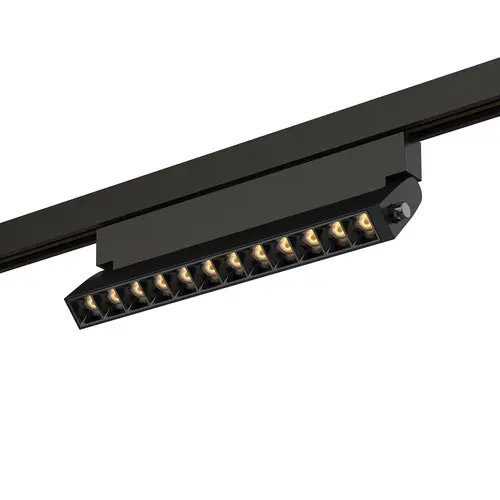 AI AURA МАГНИТЕН СПОТ ЧЕРЕН АЛУМИНИЙ С ДВОЕН СЕНЗОР & BLUETOOTH 15W CCT 45-48V 36° 288 × 110 × 24.3mm