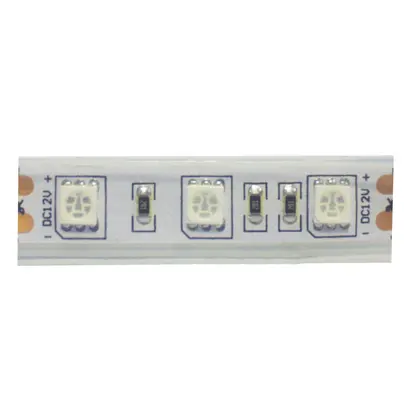 ЛЕД ЛЕНТА 5M 14,4W/M 12V DC IP65 СИНЯ