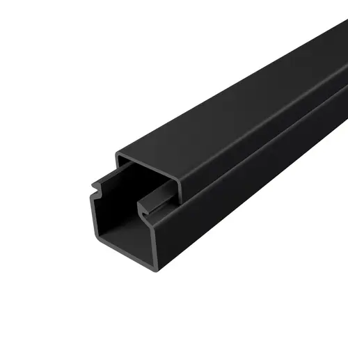 16x16mm SELF-ADHESIVE CABLE CHANNEL 2mULTRA CHARCOAL COLOR