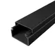 25x16mm SELF-ADHESIVE CABLE CHANNEL 2mULTRA CHARCOAL COLOR