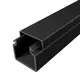 25x25mm SELF-ADHESIVE CABLE CHANNEL 2mULTRA CHARCOAL COLOR