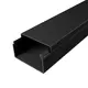 40x25mm SELF-ADHESIVE CABLE CHANNEL 2mULTRA CHARCOAL COLOR