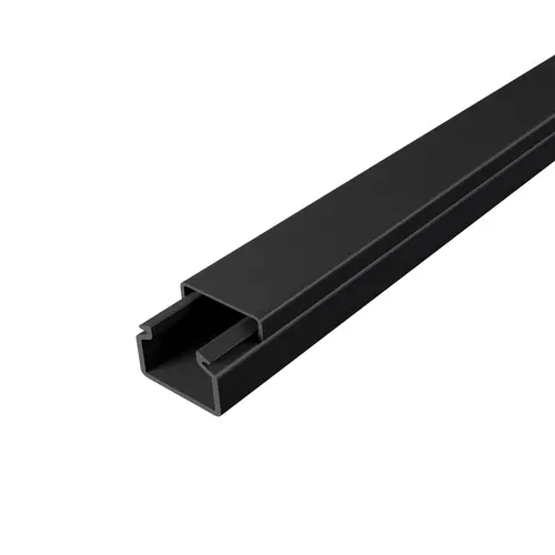 15x10mm самозалепващ кабелен канал 2м ултра въглен цвят