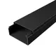 40x16mm SELF-ADHESIVE CABLE CHANNEL 2mULTRA CHARCOAL COLOR